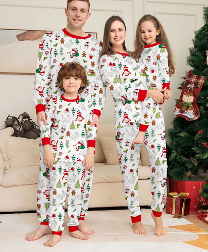 Pigiama natalizio famiglia - , h