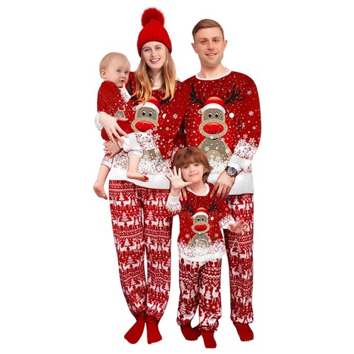 Shaine set pigiama natalizio - set,