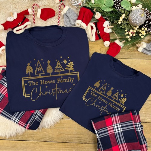 Pigiama albero natale - di,
