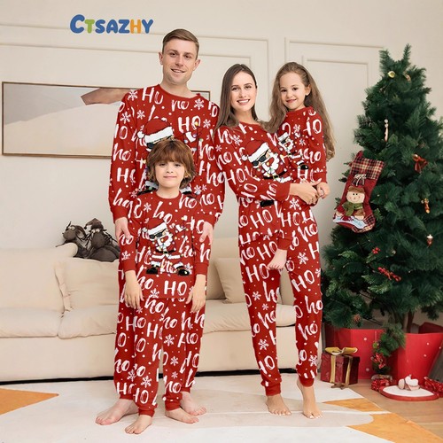 Pigiama natalizio famiglia