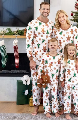 Patpat family christmas pjs - family,