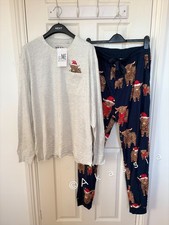 Pigiama uomo blu Next Natale