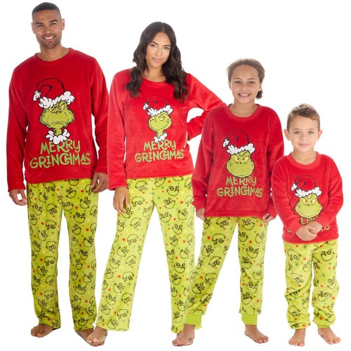 Grinch pigiama fleece - in,