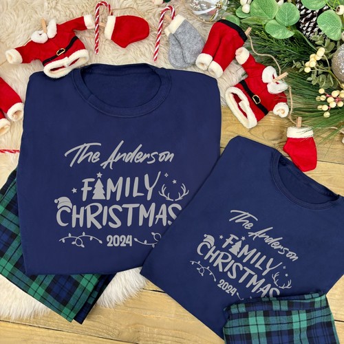 Pigiama natale famiglia set - natale,